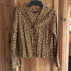 Cheetah blouse